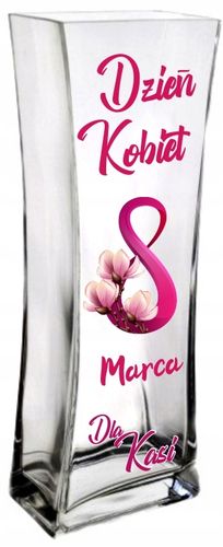 Wazon prezent na Dzień Kobiet dla Kobiety nadruk na Arena.pl