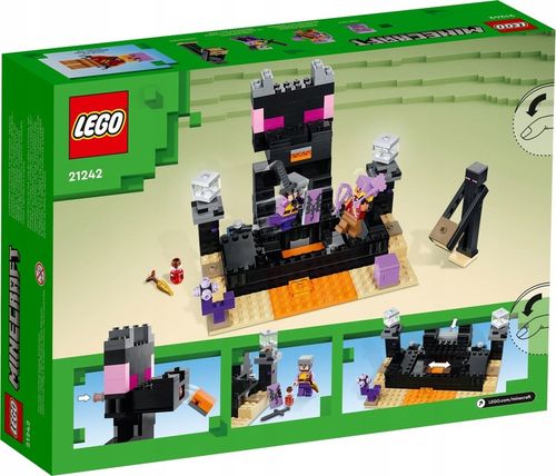 LEGO MINECRAFT 21242 ARENA ENDU SMOCZY ŁUCZNIK + Torba prezentowa na Arena.pl