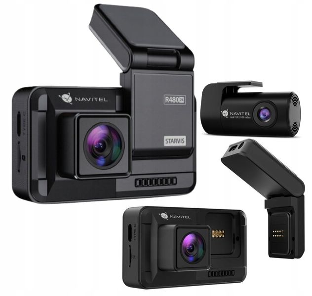 Wideorejestrator samochodowy Navitel R480 2K DUAL 2" IPS Sensor SONY IMX335 zdjęcie 1