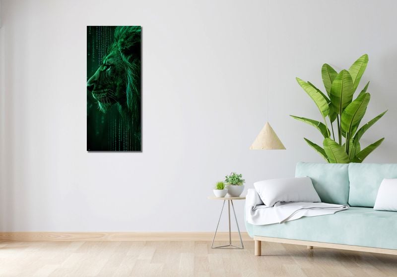 Obraz 40x100cm Kod Siły zdjęcie 2