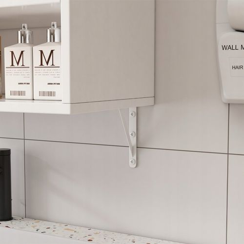 SZAFKA ŁAZIENKOWA WISZĄCA ŚCIENNA NAD PRALKĘ POJEMNE PÓŁKI REGAŁ LOFT 64 CM na Arena.pl