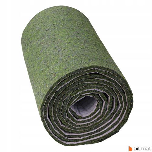 Filc samoprzylepny akustyczny na metry zielony gruby 20mm Poroso na Arena.pl