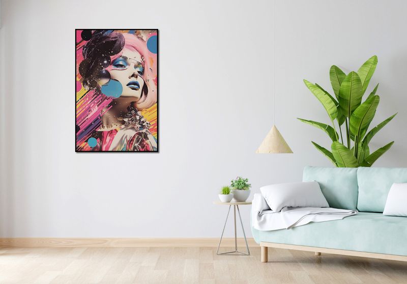 Plakat 68x101cm Portret Neo zdjęcie 4
