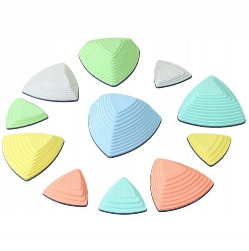 KAMIENIE RZECZNE DYSKI BALANSUJĄCE TRENING RÓWNOWAGI ŚCIEŻKA SENSORYCZNA na Arena.pl