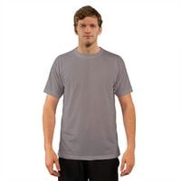 Koszulka Basic z krótkim rękawem do sublimacji - Steel XXXL