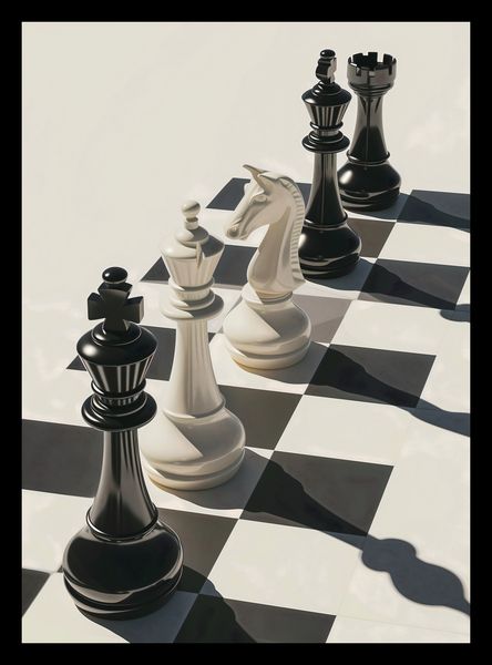 Plakat 20,5x28,4cm Szach i Mat zdjęcie 2