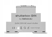 BleBox ShutterBox DIN STEROWNIK ROLET 230V WiFi APLIKACJA NA iOS Android