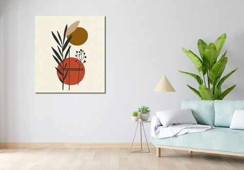 Obraz 90x100cm Kontrast w Botanice na Arena.pl