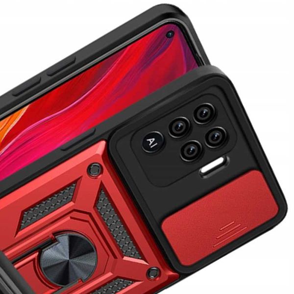 Spacecase Camring Oppo Reno 5 Lite Red zdjęcie 3