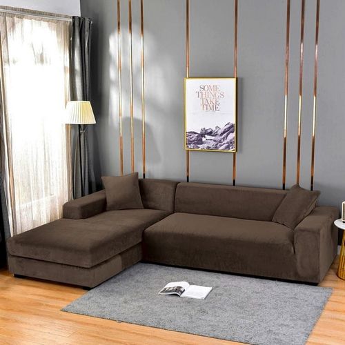 POKROWIEC NA NAROŻNIK KANAPĘ SOFĘ WELUR PREMIUM na Arena.pl