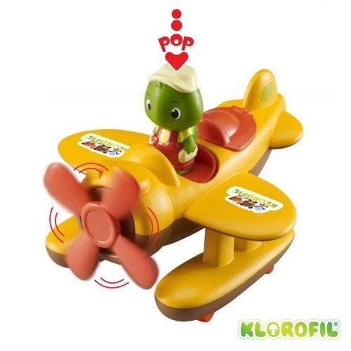 Hydroplan - Samolot na Kółkach z Figurką - Klorofil na Arena.pl