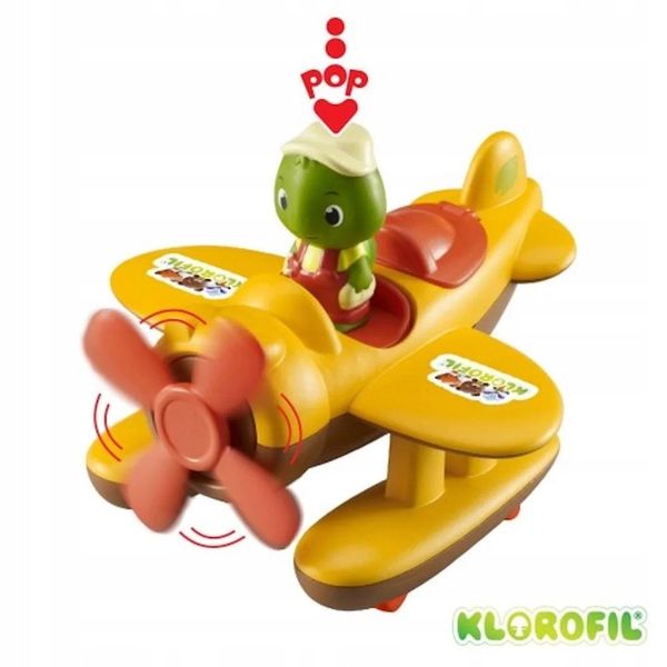 Hydroplan - Samolot na Kółkach z Figurką - Klorofil zdjęcie 13