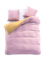 Pościel DecoKing FURRY 08 ST+YEL 135x200+80X801