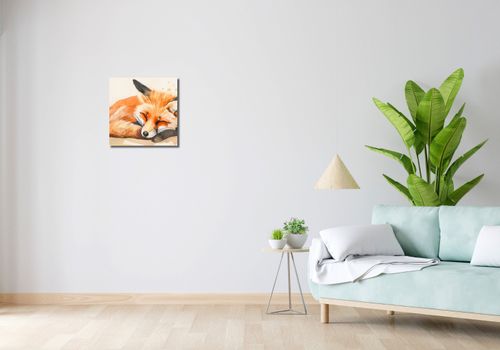 Obraz 40x40cm Akwarelowa Sielanka na Arena.pl