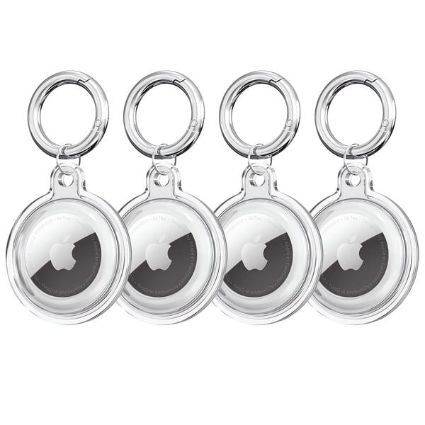TECH-PROTECT ICON 4-PACK APPLE AIRTAG CLEAR zdjęcie 2