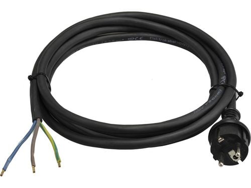 Przewód kabel z wtyczką OW Guma 3x2,5mm2 H05RR-F 3mb na Arena.pl