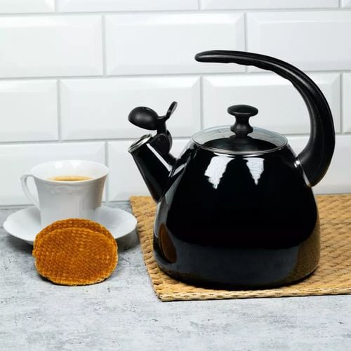 czajnik emaliowany z gwizdkiem 2,8l klausberg kb-7403 na Arena.pl