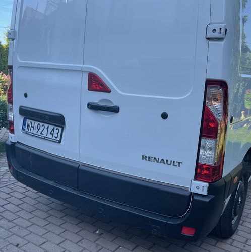 Renault MASTER - LISTWY CHROM na drzwi tył na Arena.pl
