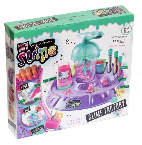 FABRYKA SO SLIME DIY DUŻY ZESTAW MIKSER DO ROBIENIA GLUTÓW DZIECI SLIMÓW na Arena.pl