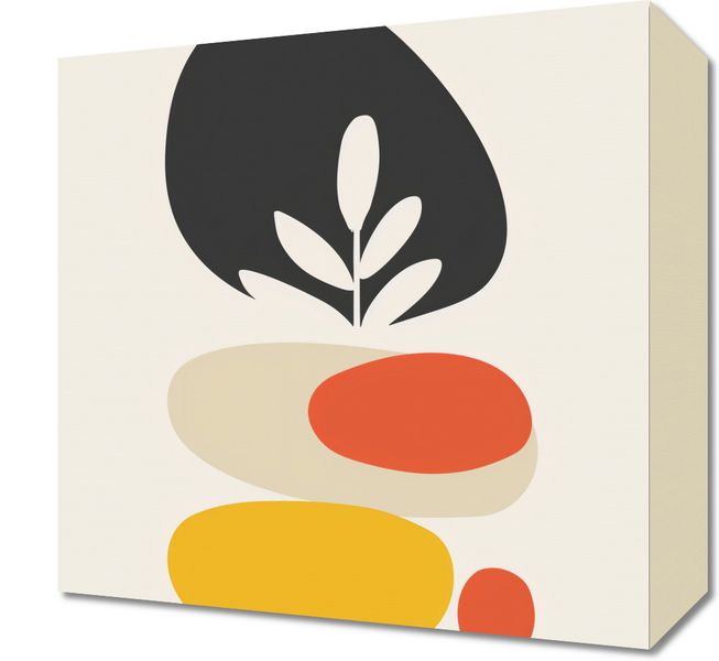 Obraz 30x30cm Botaniczna Spójność zdjęcie 1