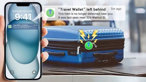 Lokalizator GPS MILI portfel podróżny z lokalizatorem MiTag APPLE IOS na Arena.pl
