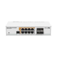 MikroTik Cloud Router Switch CRS112-8P-4S-IN, 4xSFP, 8xGE PoE
