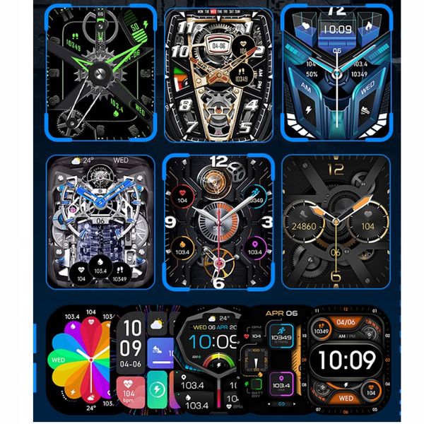 Smartwatch niktrade 10009 czarny zdjęcie 11