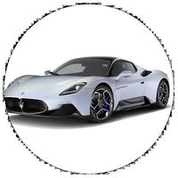 Opłatek na tort Samochód Auto Logo Maserati Urodziny 30 40  Personalizacja