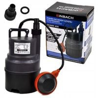 POMPA MINI Z PŁYWAKIEM DO WODY BRUDNEJ CZYSTEJ DESZCZÓWKI 400W MAŁA
