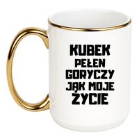 Duży Biało-Złoty 450 ml