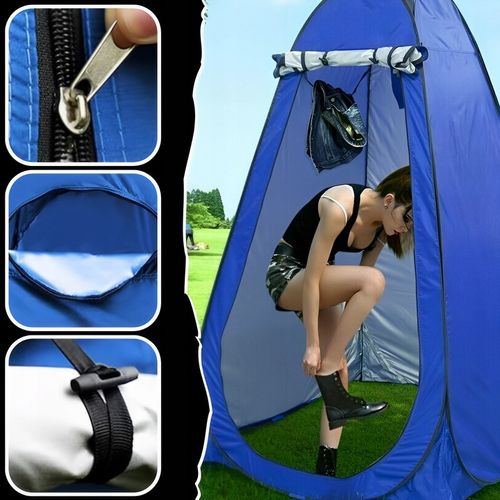 Namiot na Prysznic Przebieralnia Toaleta WC Przenośna Plażowy Kempingowy na Arena.pl