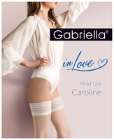 Pończochy Samonośne Caroline - Gabriella 475 XS/S