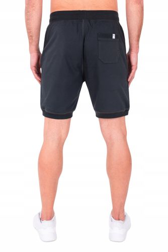 Spodenki męskie grafitowe JAVIER Rozmiar - M na Arena.pl