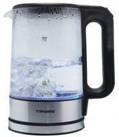 CZAJNIK Elektryczny Bezprzewodowy PODŚWIETLANY Szklany 1,7l 2703