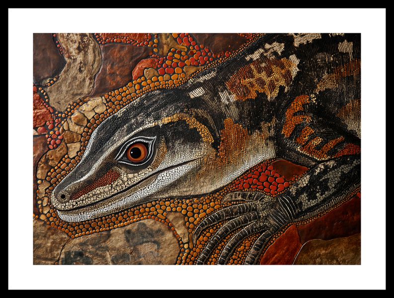 Plakat 42x29,7cm Oko Jaszczurki zdjęcie 3