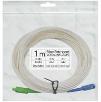 Patchcord światłowód kabel SC/APC-SC/UPC 1m simple