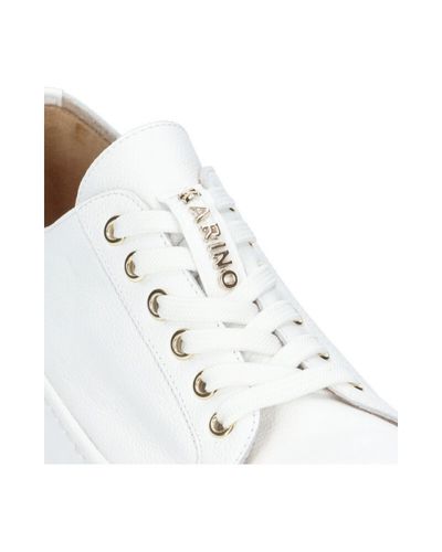 Białe półbuty sneakersy Karino 5400/010 skóra modne platforma modne r.38 na Arena.pl