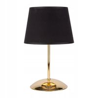 LAMPKA STOŁOWA LAMPA TK-LIGHTING GLORY 5496 ZŁOTY CZARNY 1XE27