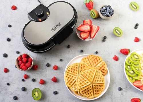 Gofrownica SERCA serduszka ceramiczna 10 GOFRÓW na Arena.pl