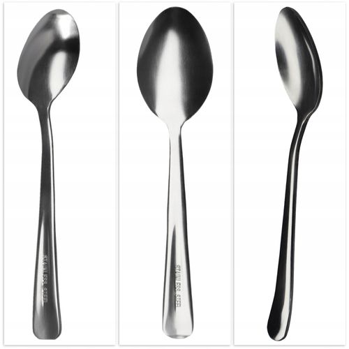 KOMPLET 3 ŁYŻECZEK DO HERBATY KAWY STAL ŁYŻECZKA na Arena.pl