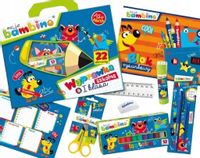 Wyprawka szkolna zestaw pierwszoklasisty Bambino 22 elementy - rok 2024 !