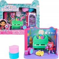 KOCI DOMEK GABI POKÓJ MUZYCZNY FIGURKA DJ KOCIMIĘTKA PIANINO PERKUSJA + AKC