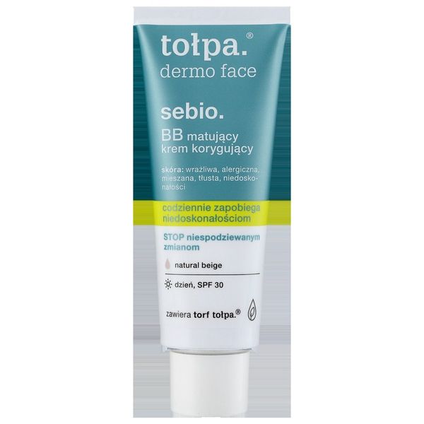 tołpa. sebio. BB matujący krem korygujący 40 ml zdjęcie 3