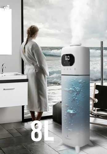 NAWILŻACZ POWIETRZA ULTRADŹWIĘKOWY DUŻY JONIZATOR 2w1 DYFUZOR Z PILOTEM 8L na Arena.pl