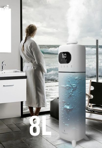 NAWILŻACZ POWIETRZA ULTRADŹWIĘKOWY DUŻY JONIZATOR 2w1 DYFUZOR Z PILOTEM 8L zdjęcie 12