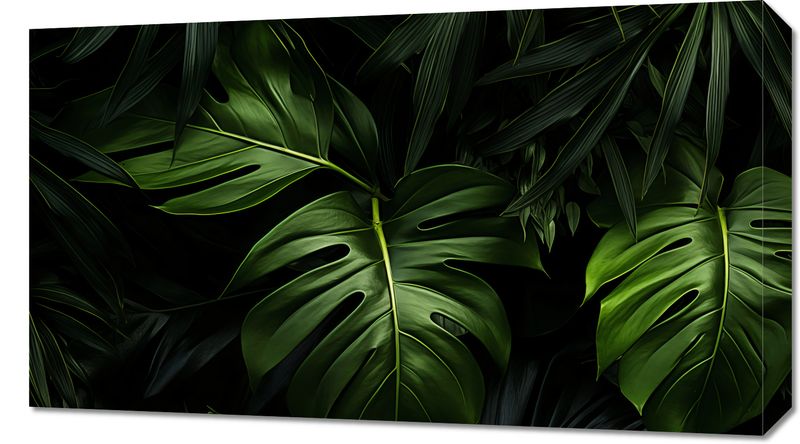 Obraz 70x40cm Zielony Szept zdjęcie 1