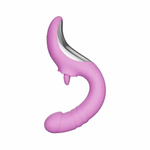 good vibes only thrusting tongue vibrator rożowy 19 trybow na Arena.pl