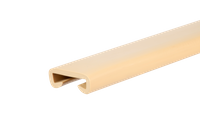 Listwa poręczowa PCV PREMIUM, poręczówka 40x8mm kremowy 1mb