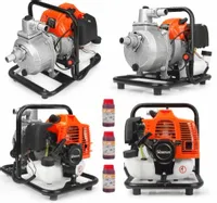 WYDAJNA POMPA SPALINOWA WODY MOTOPOMPA 1' CAL + OLEJE ŁATWE ZASYSANIE