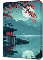 Obraz 40x60cm Japoński Pawilon